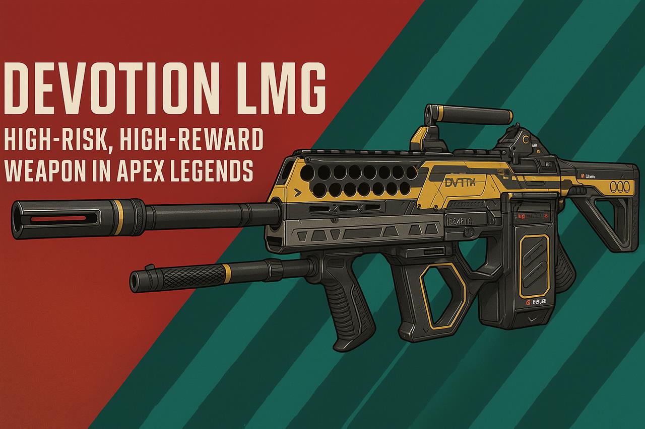 Devotion lmg - a high-risk, high-reward weapon in apex legends