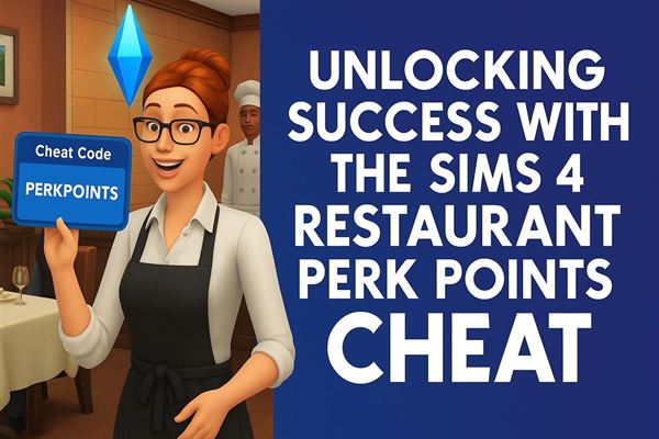 Unlocking success with the sims 4 restaurant perk points cheat