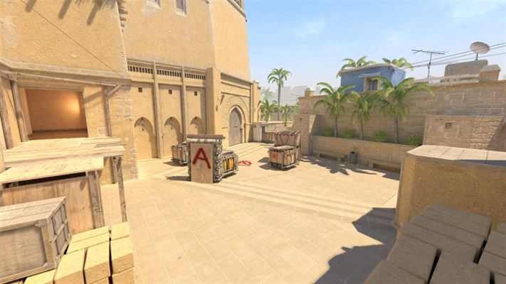 Exploring the mirage cs2 map in counter-strike 2
