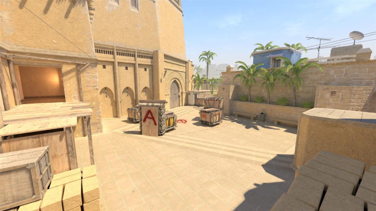 Exploring the mirage cs2 map in counter-strike 2
